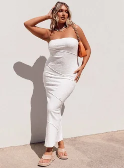 Princess Polly Oscar Midi Dress White Sale