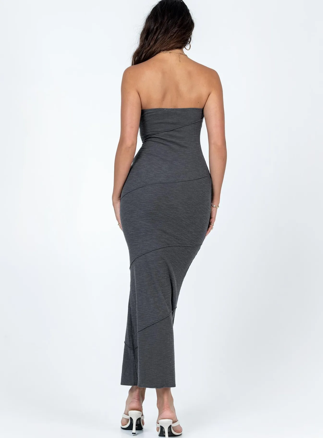 Princess Polly Oscar Midi Dress Grey Online