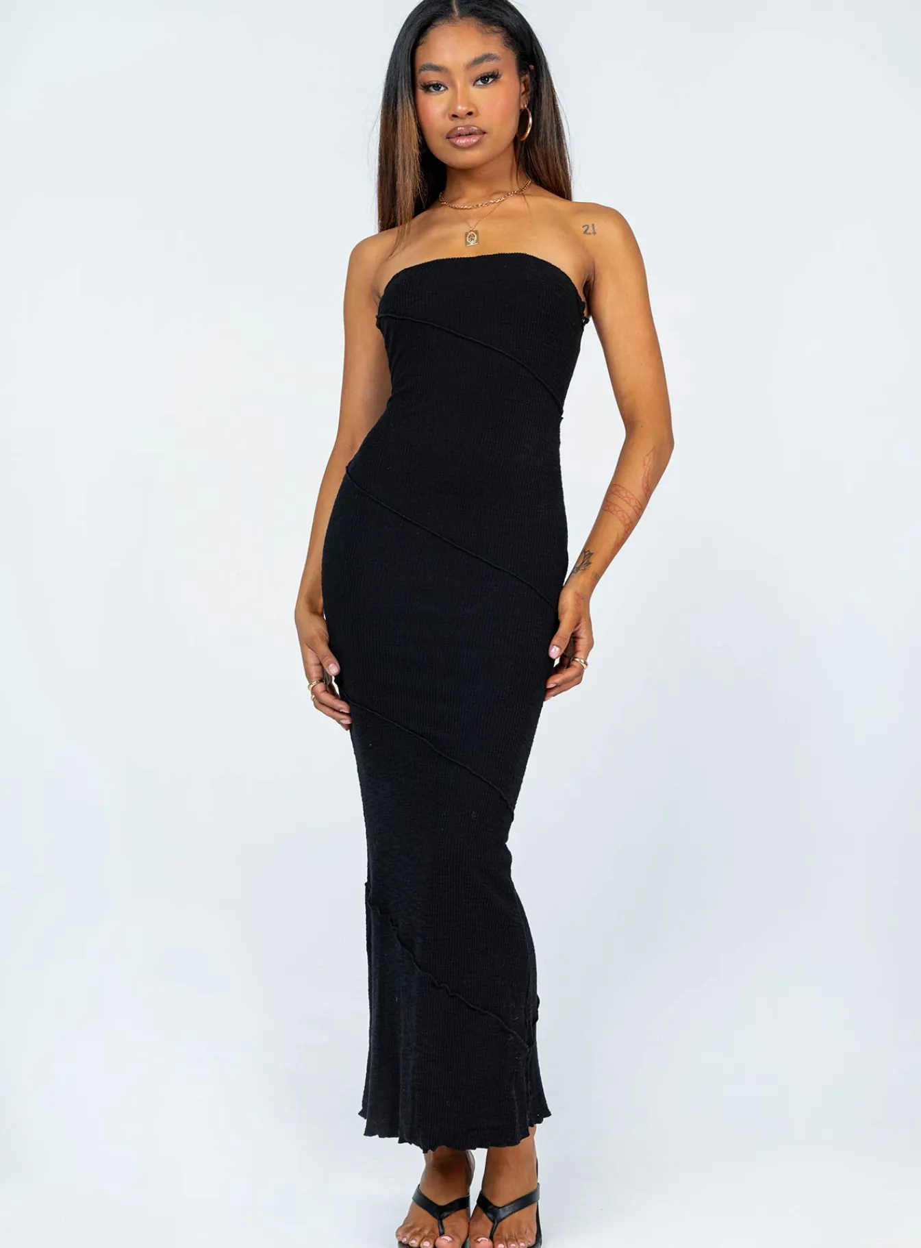 Princess Polly Oscar Midi Dress Black Flash Sale