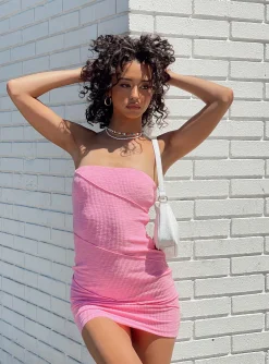 Princess Polly Oscar Mini Dress  Pink Flash Sale