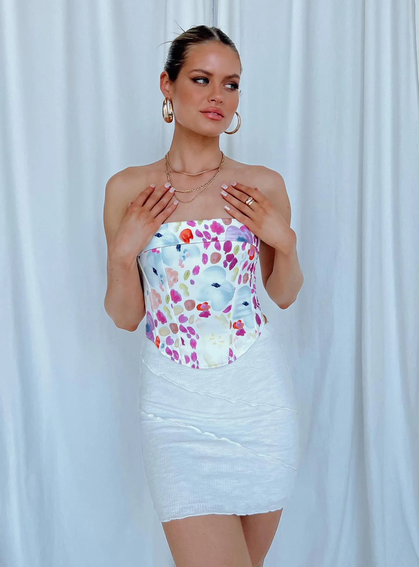 Princess Polly Oscar Mini Skirt White Best Sale