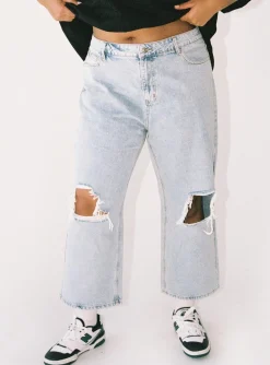 Princess Polly Oxford Mom Jeans Mid Washcurve   Denim Store