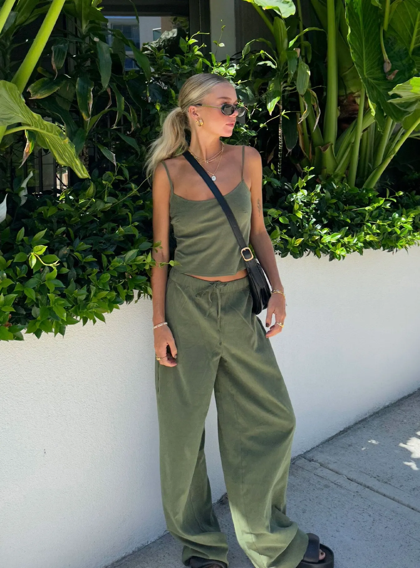 Princess Polly Paigey Set Khaki Flash Sale
