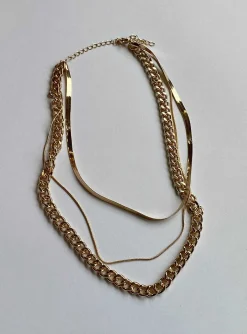 Princess Polly Paleicia Necklace Set  Gold Fashion