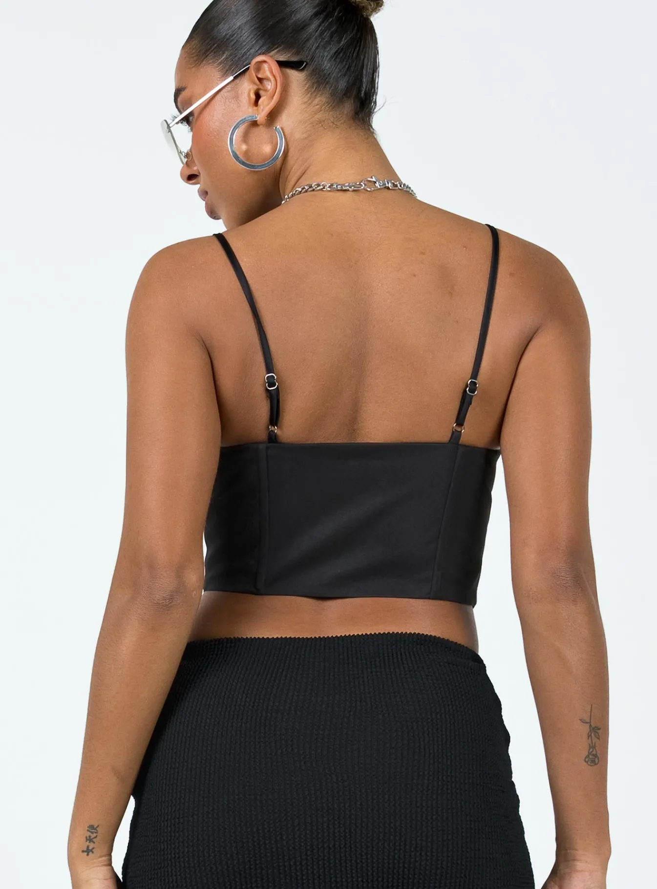 Princess Polly Palisade Corset Top Black Cheap