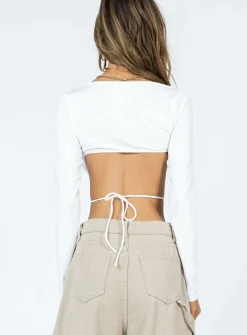 Princess Polly Palmer Top White Sale