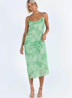 Princess Polly Pantano Maxi Dress Green Shop