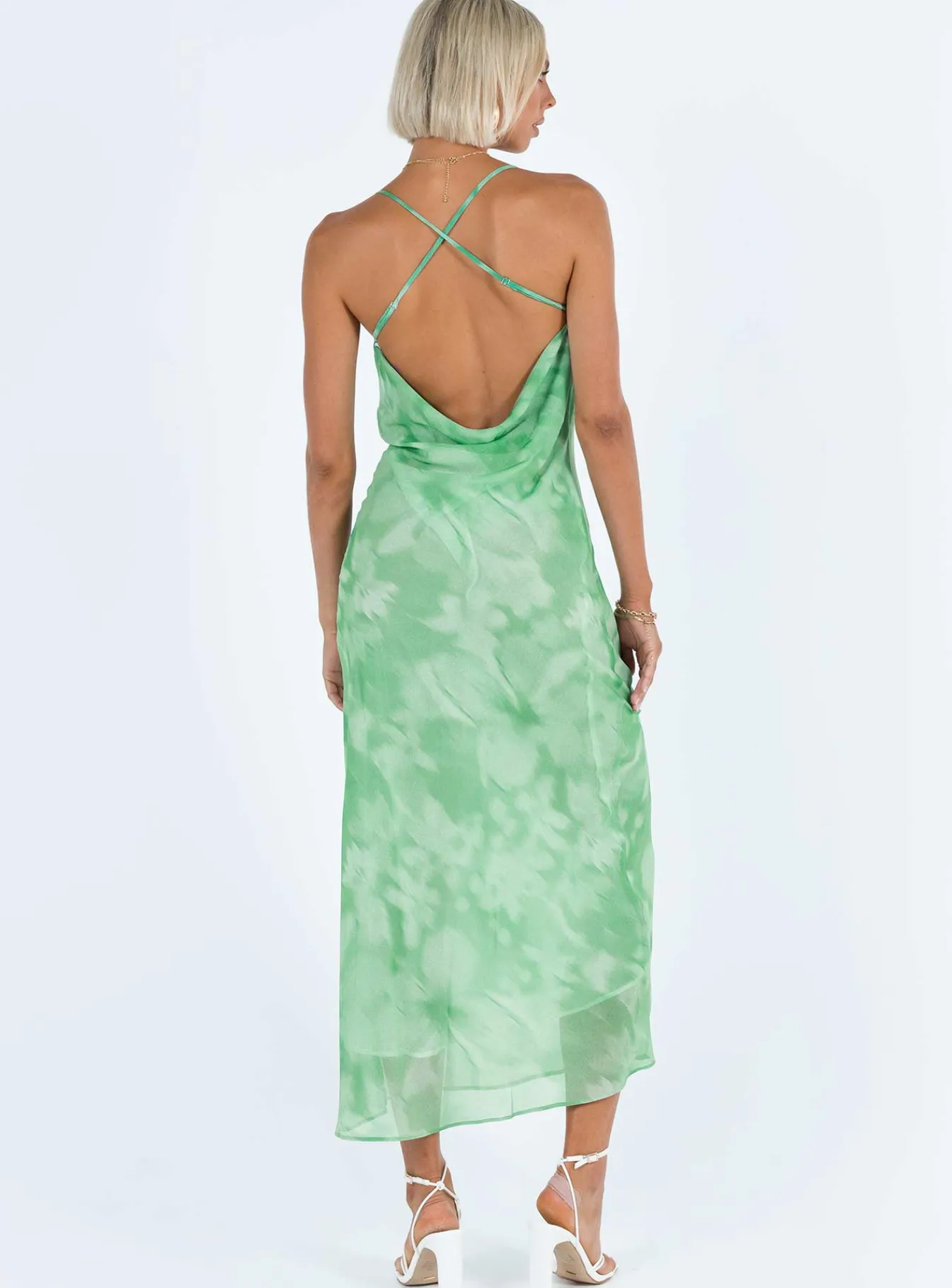Princess Polly Pantano Maxi Dress Green Shop