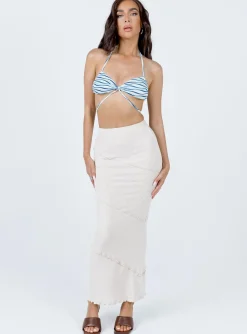 Princess Polly Paradise Point Top Blue Shop