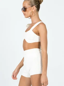 Princess Polly Parker Cable Knit Seteco White Cheap