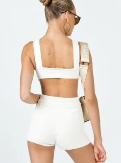 Princess Polly Parker Cable Knit Seteco White Cheap