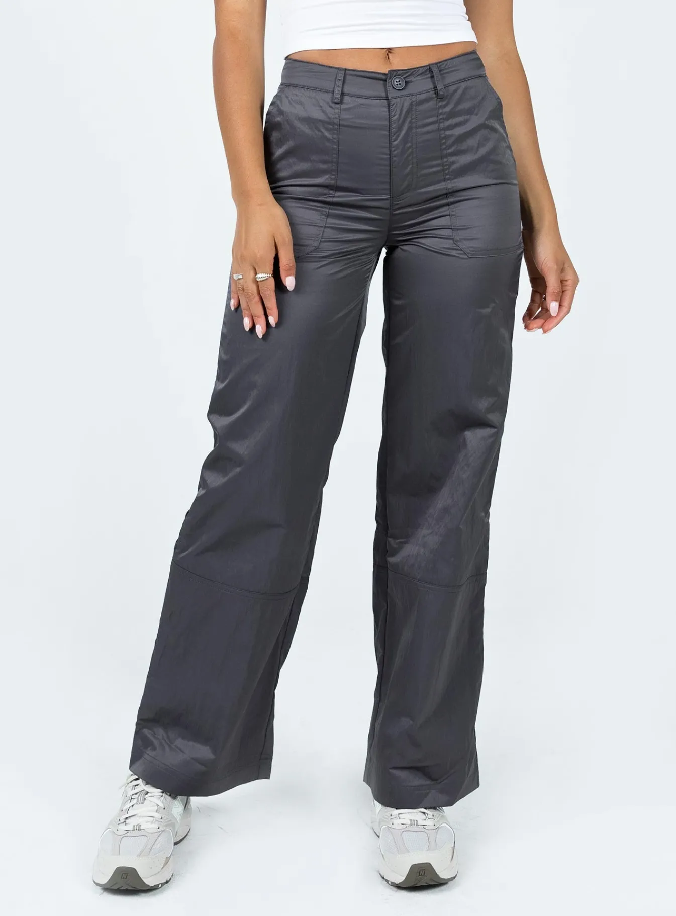 Princess Polly Parkham Utility Pants Slate Best