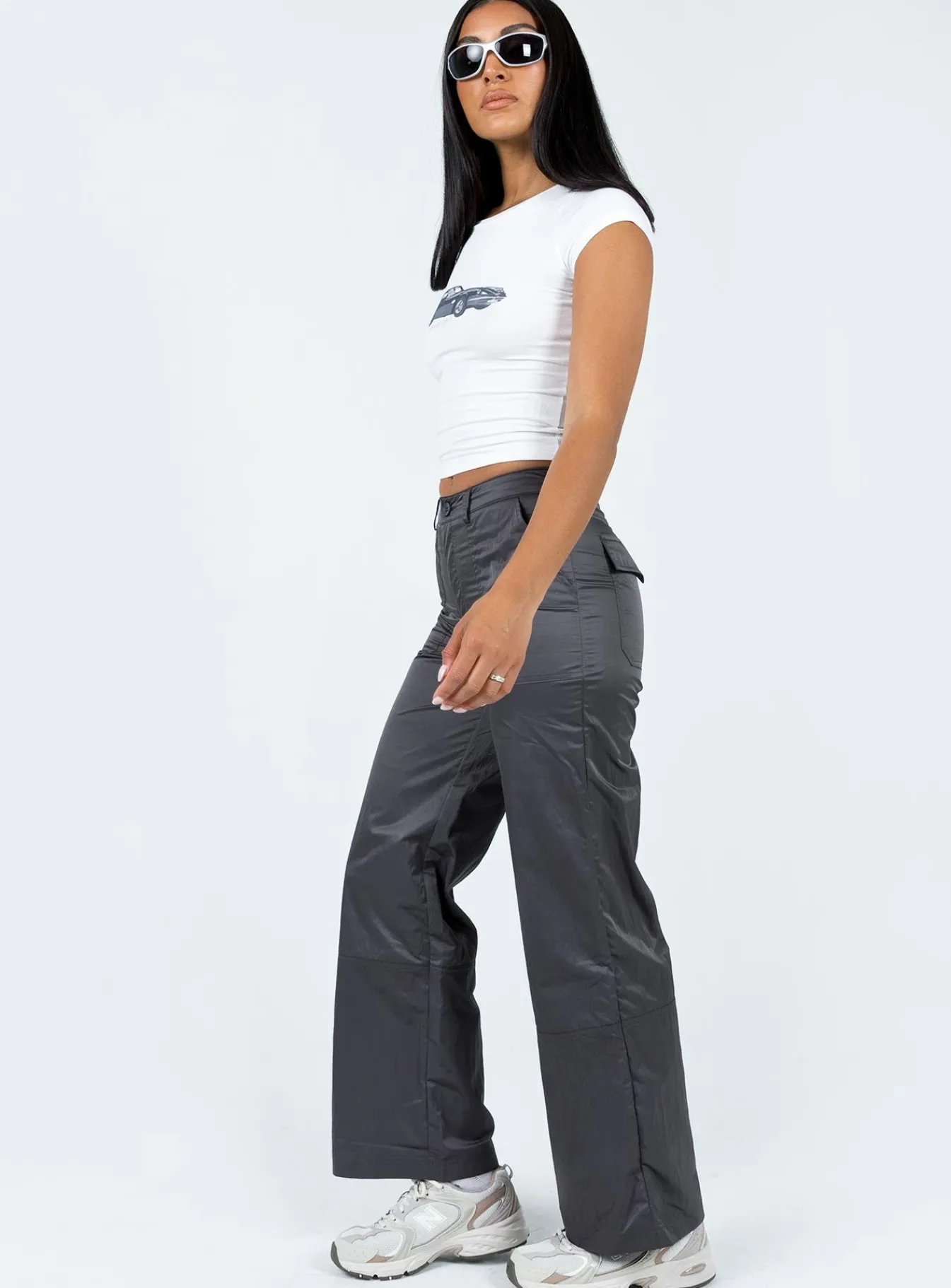 Princess Polly Parkham Utility Pants Slate Best