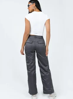 Princess Polly Parkham Utility Pants Slate Best