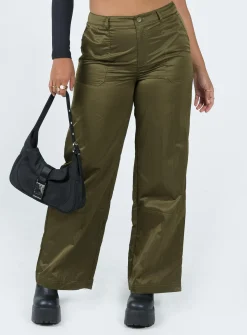 Princess Polly Parkham Utility Pants Khaki Online