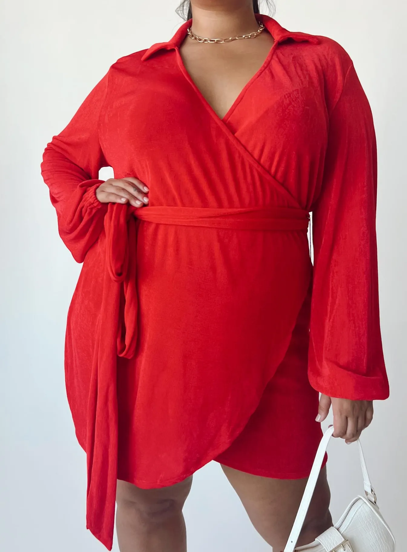 Princess Polly Party Time Mini Dresscurve Red Cheap