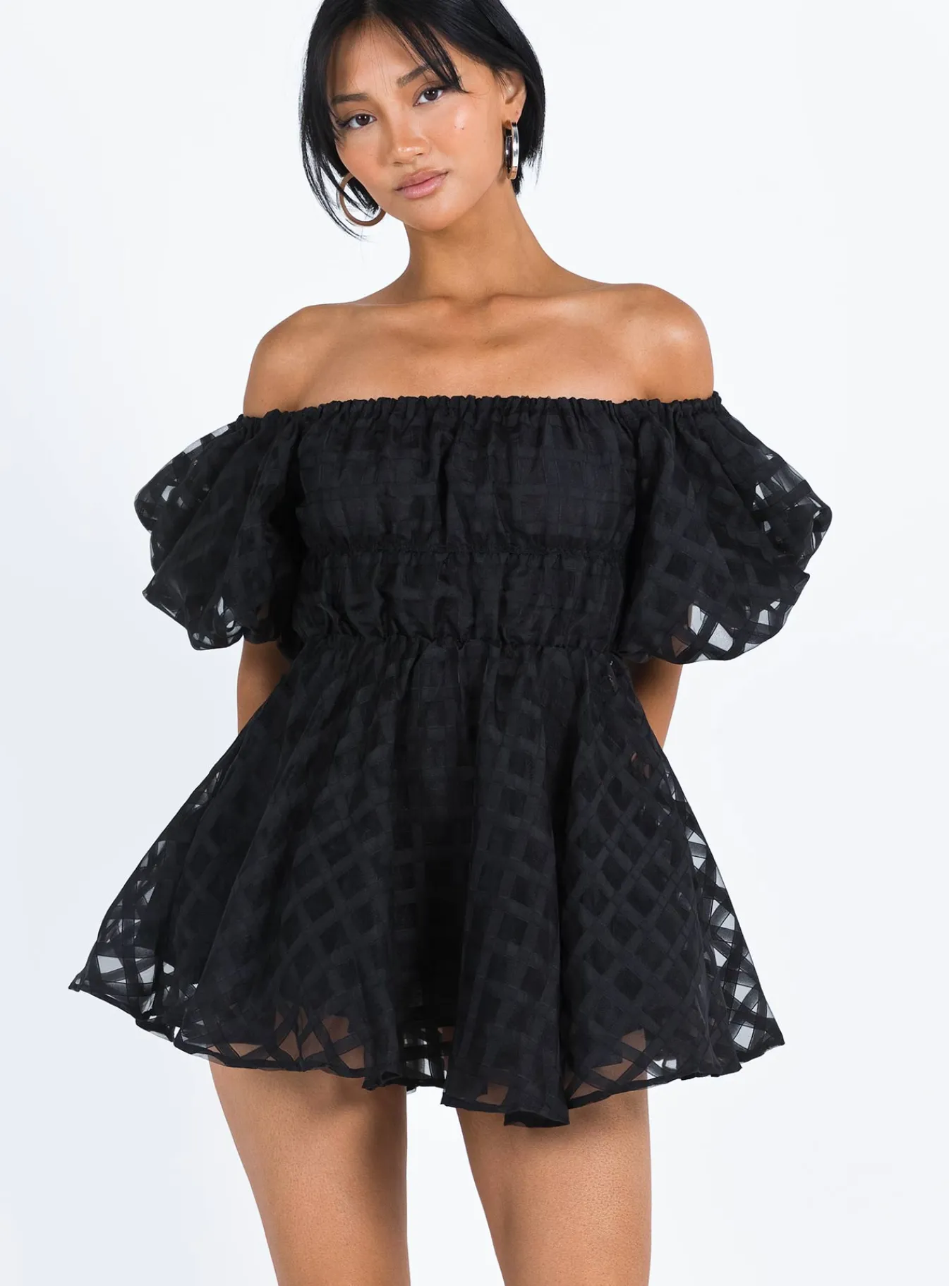 Princess Polly Pascali Mini Dress Black Cheap