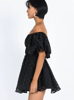 Princess Polly Pascali Mini Dress Black Cheap