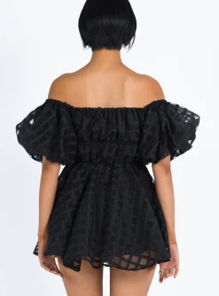 Princess Polly Pascali Mini Dress Black Cheap