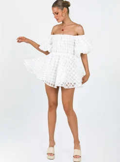 Princess Polly Pascali Mini Dress White Fashion