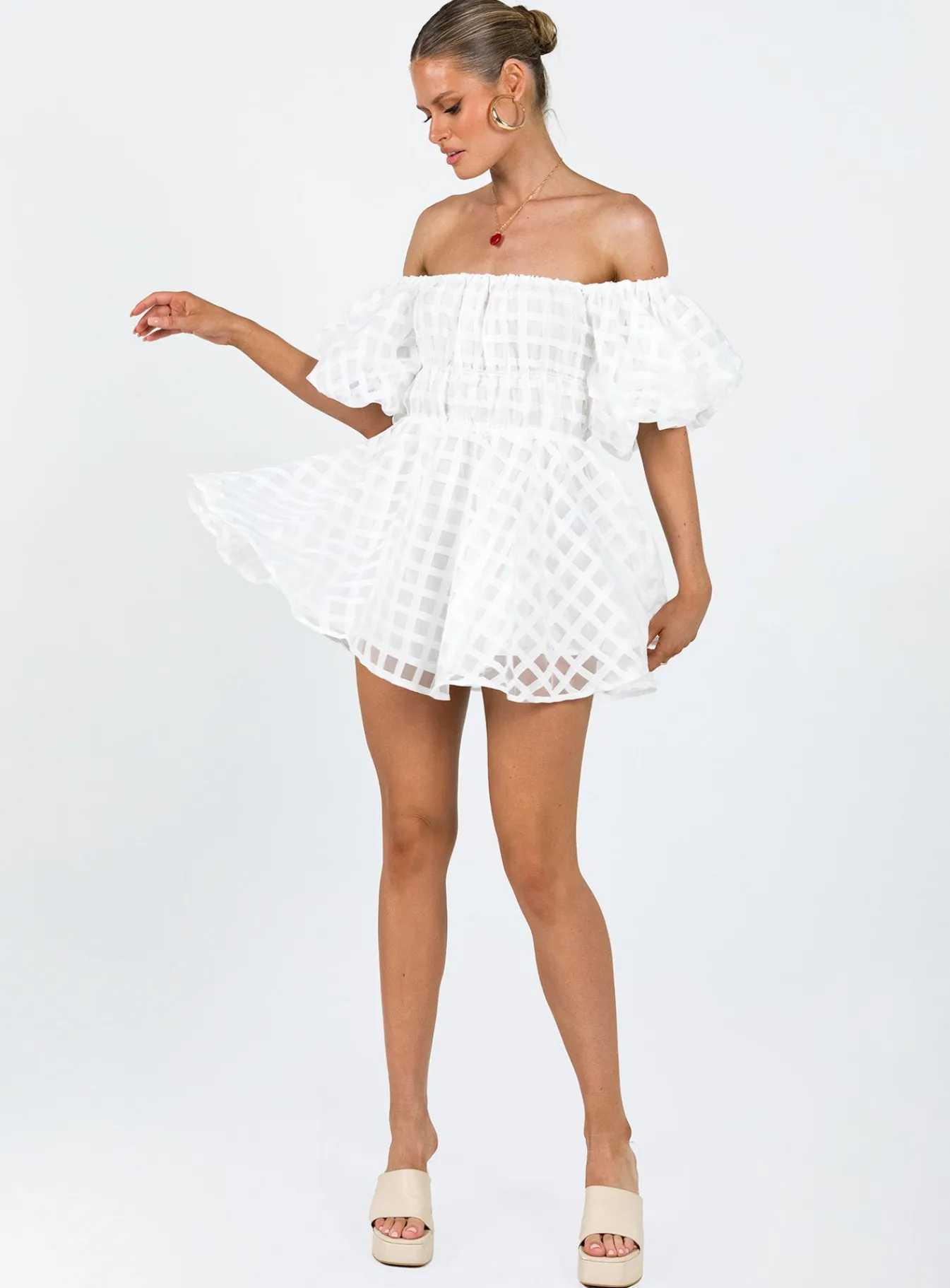 Princess Polly Pascali Mini Dress White Fashion