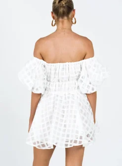 Princess Polly Pascali Mini Dress White Fashion