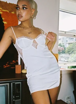 Princess Polly Passion Mini Dress  White Fashion