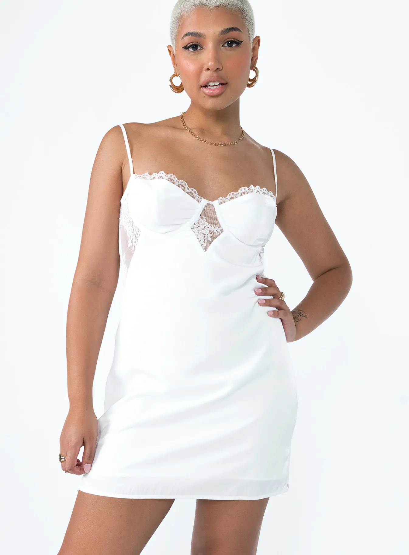 Princess Polly Passion Mini Dress White Fashion