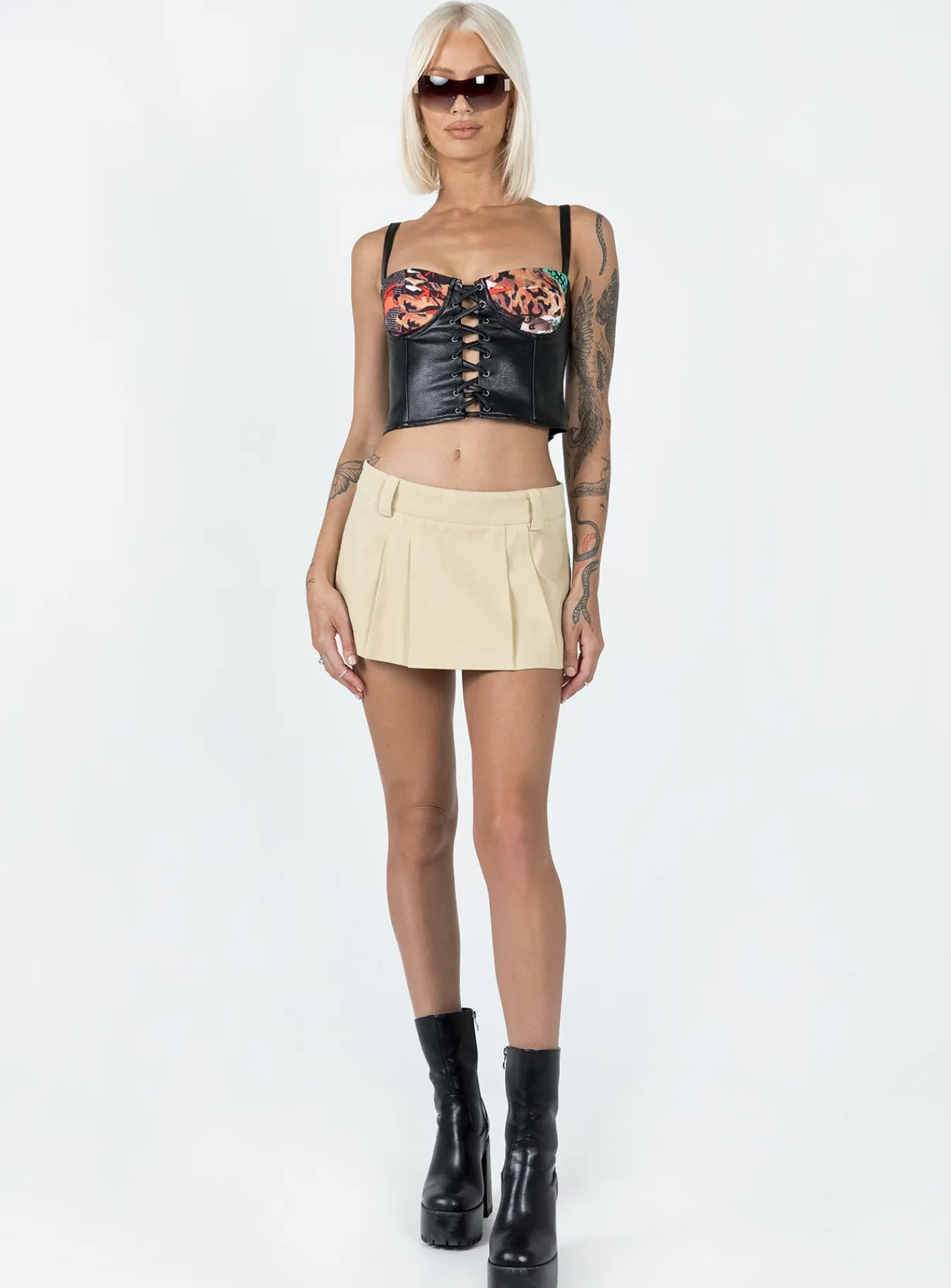 Princess Polly Patton Top Black Best Sale