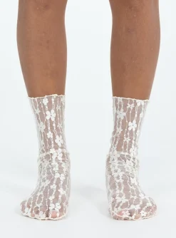 Princess Polly Pemberton Socks  White Sale