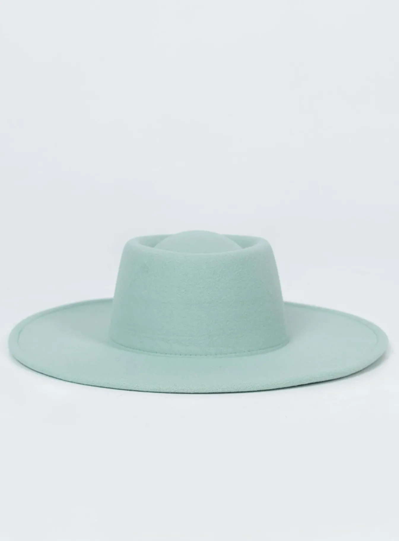 Princess Polly Perito Boater Hat Green Sale