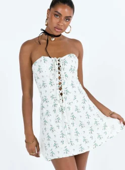 Princess Polly Peroli Corset Mini Dress  Floral Discount