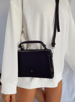 Princess Polly Peta &Amp; Jain Dylan Handbag  Black Shop