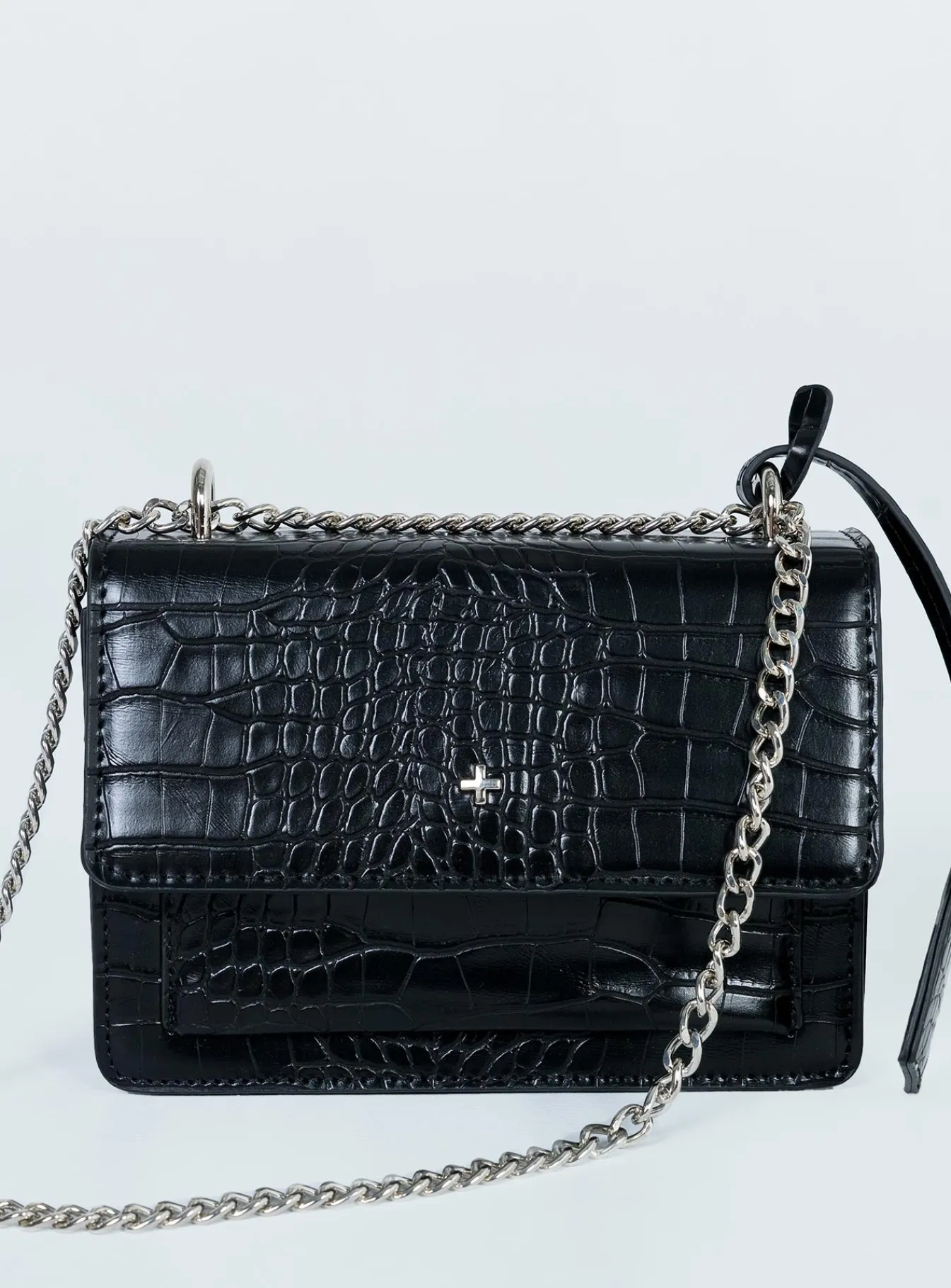 Princess Polly Peta &Amp; Jain Lissycroc / Silver Black New
