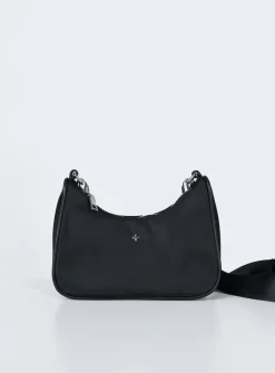 Princess Polly Peta &Amp; Jain Paloma Nylon Bag   Black Shop