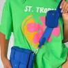 Princess Polly Peta &Amp; Jain Vespa Crossbody Nylon Bag  Blue Cheap