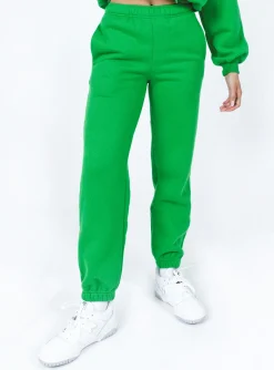 Princess Polly Pheonix Track Pants Apple Green Best Sale