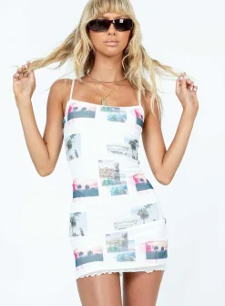 Princess Polly Picture Perfect Mini Dress  White Online