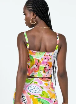Princess Polly Pinacolada Corset Multi Hot