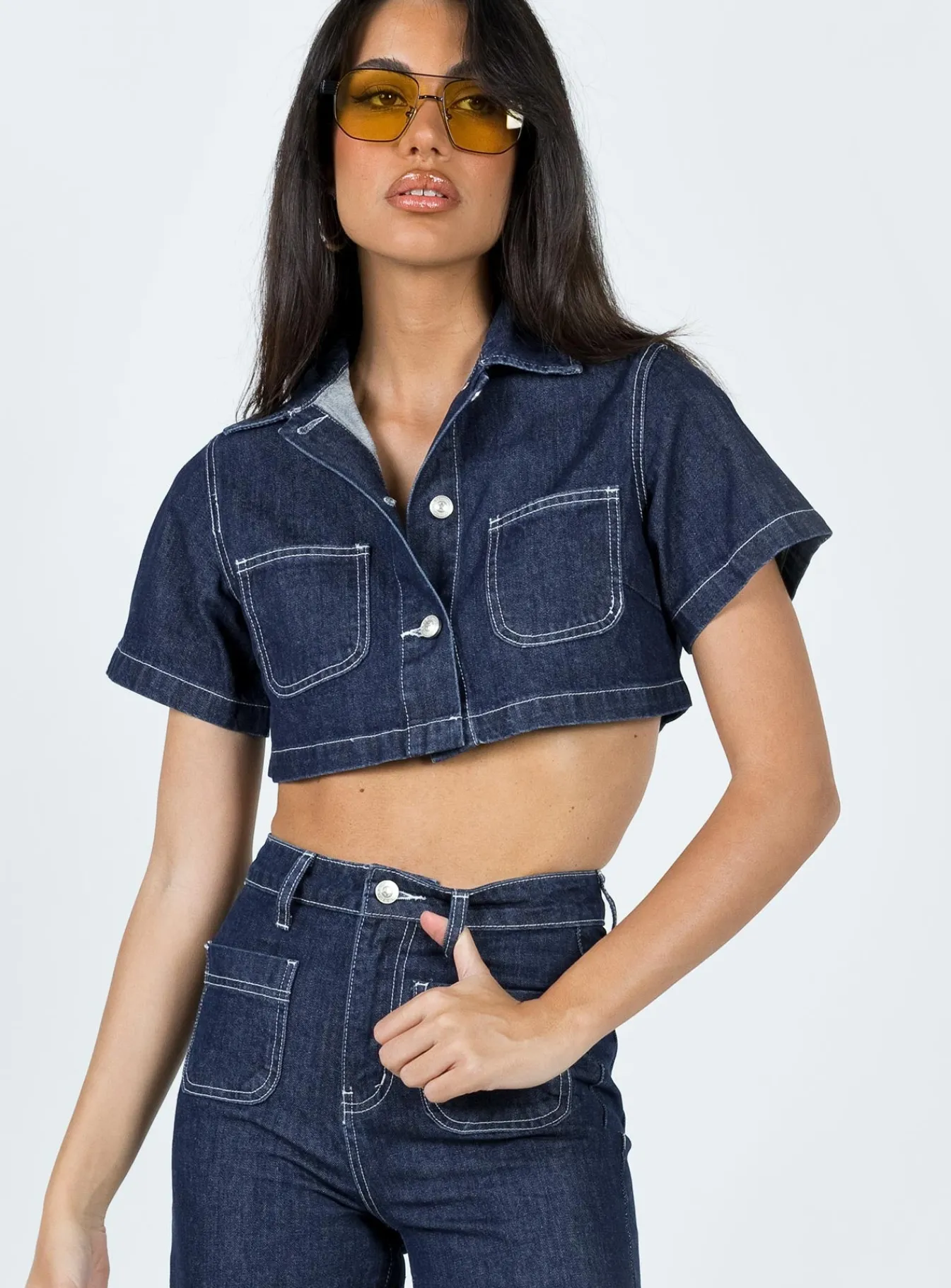 Princess Polly Pioneerjacket Denim Outlet