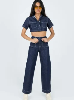 Princess Polly Pioneerjacket Denim Outlet