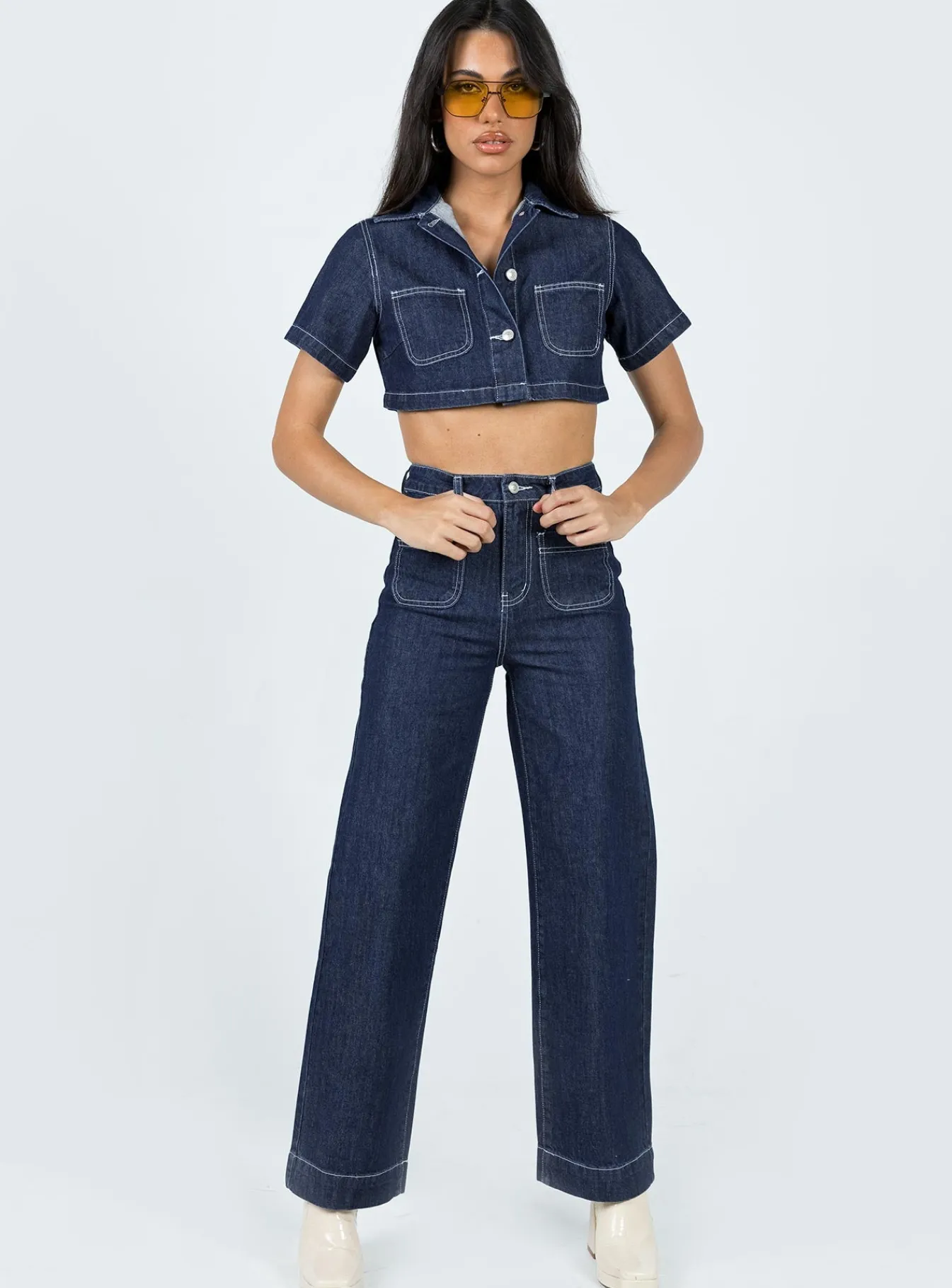 Princess Polly Pioneerjacket Denim Outlet