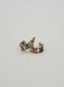 Princess Polly Pip Earrings  Multi Flash Sale