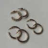 Princess Polly Ponnette Earring Pack  Gold Discount