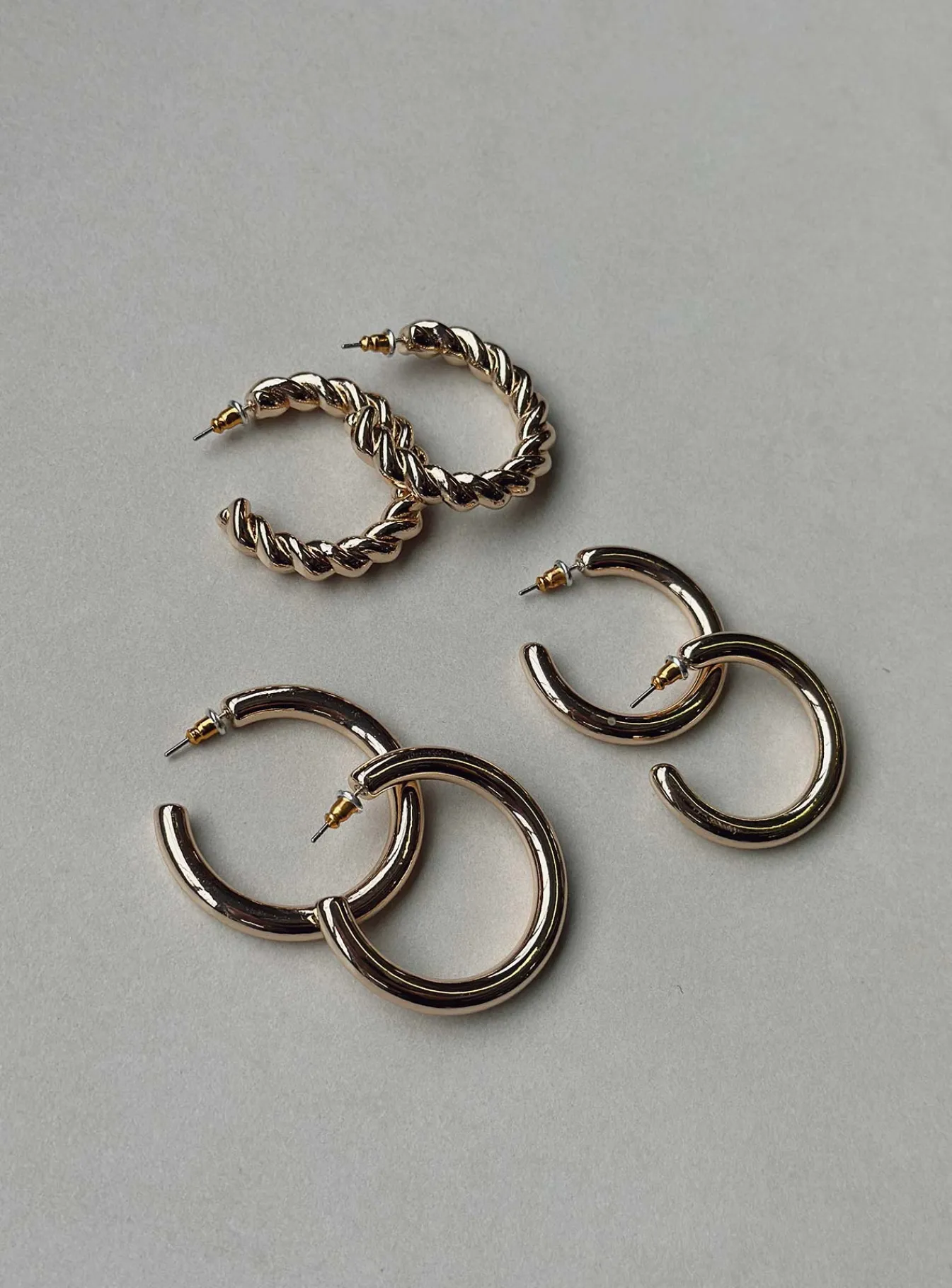 Princess Polly Ponnette Earring Pack Gold Discount