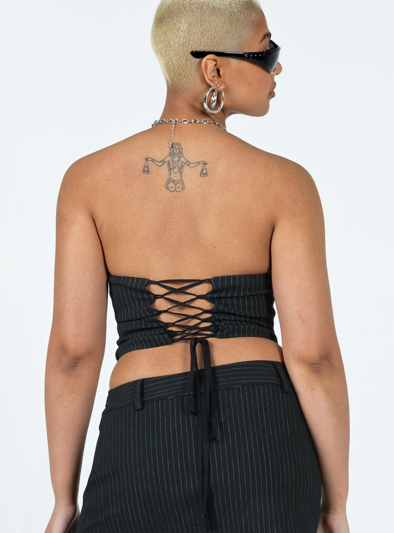 Princess Polly Prepped To Prime Corset  Black Sale