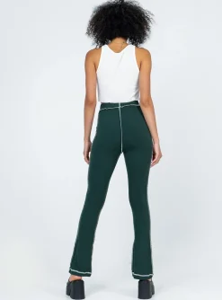 Princess Polly Presley Pants Green Flash Sale