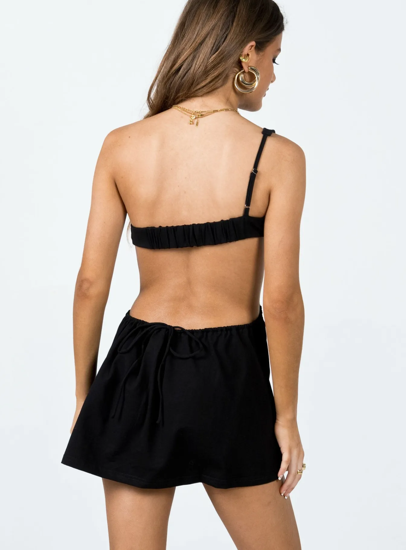 Princess Polly Pricilla Mini Dress Black Fashion