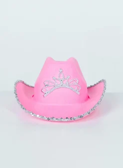 Princess Polly Princess Cowgirl Hat   Pink Discount