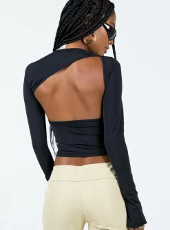 Princess Polly Prospect Top Black Fashion